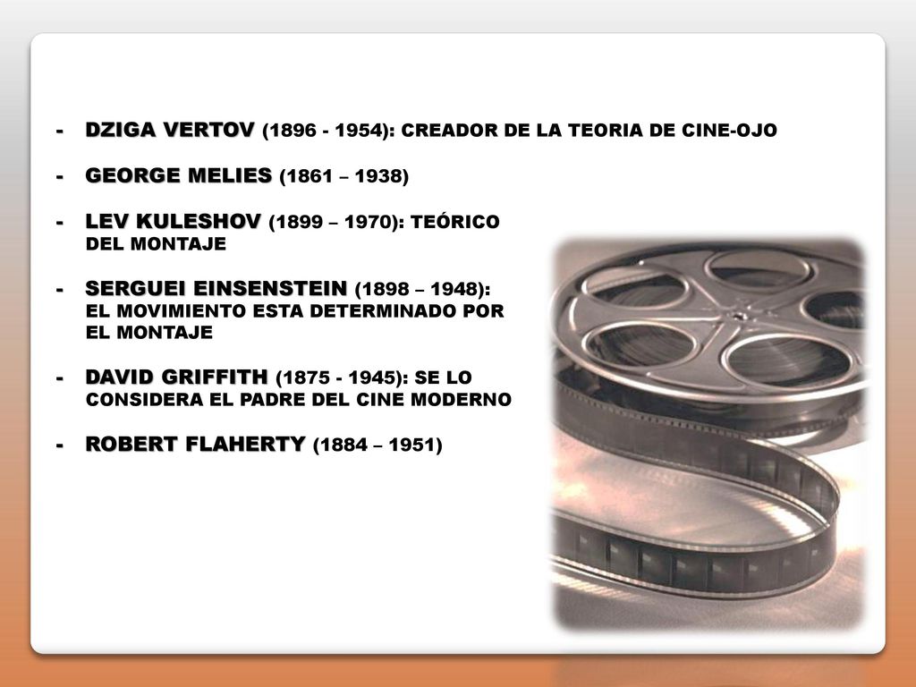 DZIGA VERTOV ( ): CREADOR DE LA TEORIA DE CINE-OJO