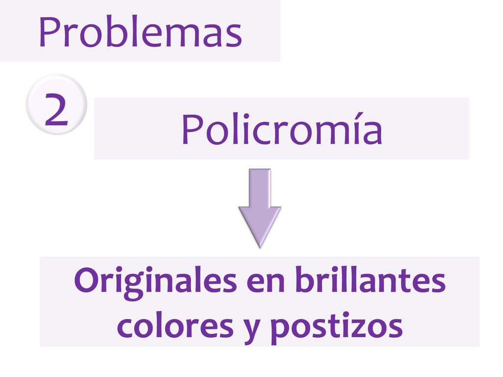 Originales en brillantes colores y postizos