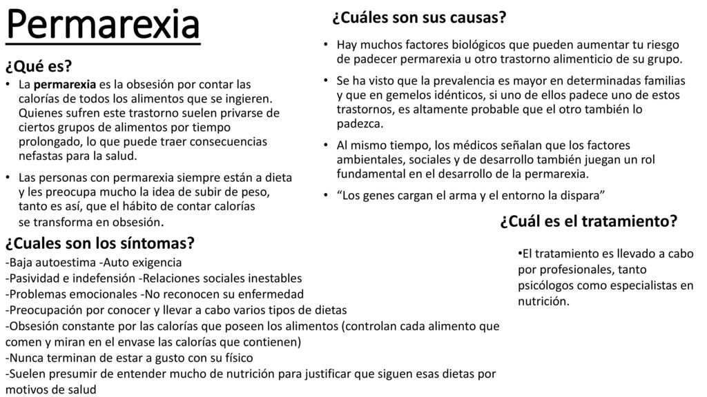 Permarexia ¿Cuáles son sus causas ¿Qué es ¿Cuál es el tratamiento