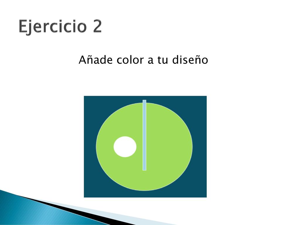 Ejercicio 2 Añade color a tu diseño