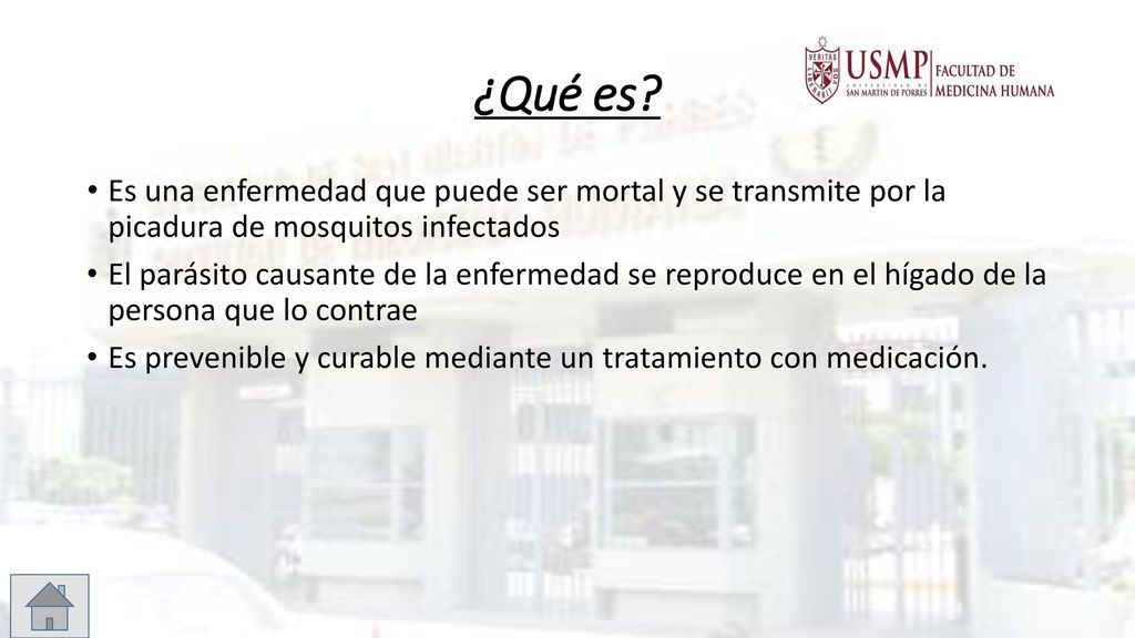 ¿Qué es Es una enfermedad que puede ser mortal y se transmite por la picadura de mosquitos infectados.