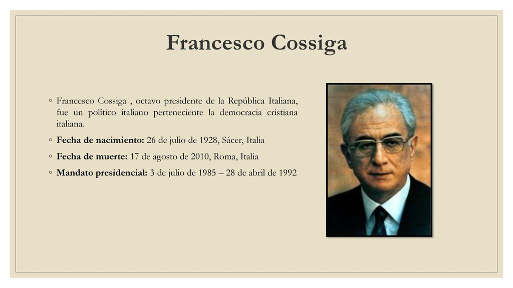 Francesco Cossiga