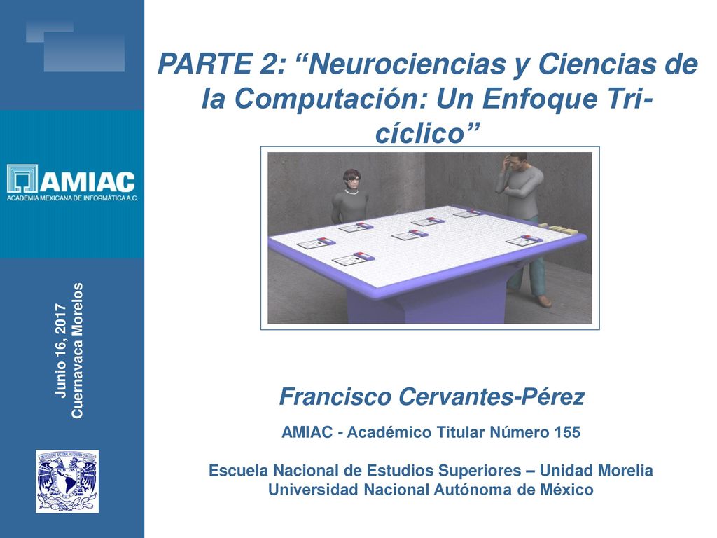 PARTE 2: Neurociencias y Ciencias de la Computación: Un Enfoque Tri-cíclico