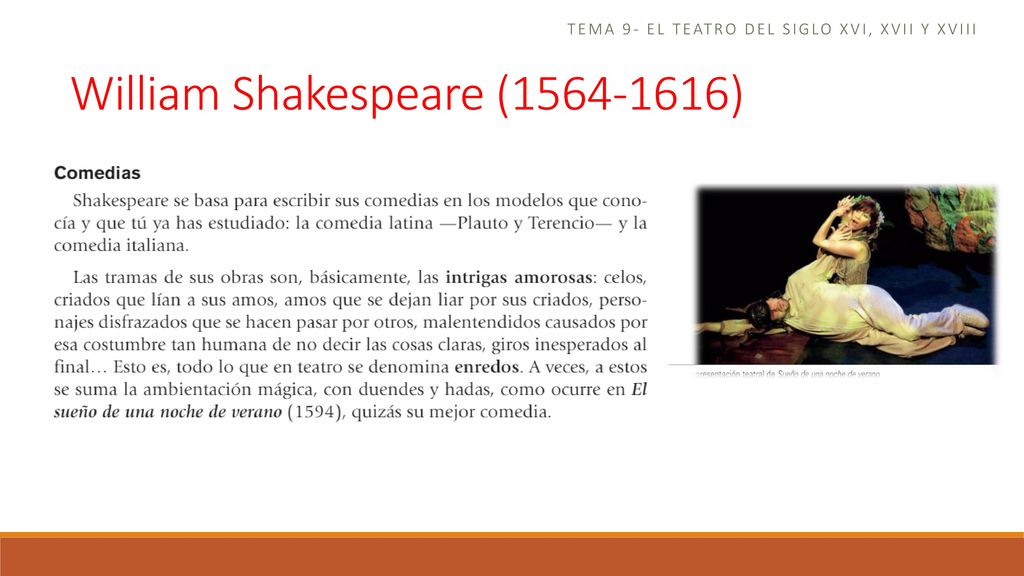 Tema 9- el teatro del siglo xvi, xvii y xviii
