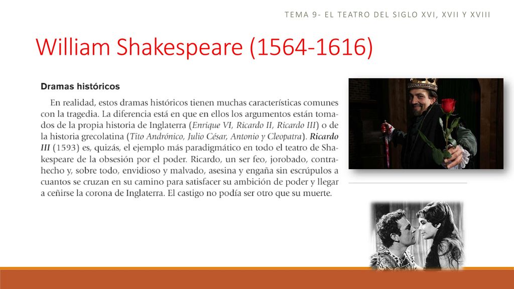 Tema 9- el teatro del siglo xvi, xvii y xviii