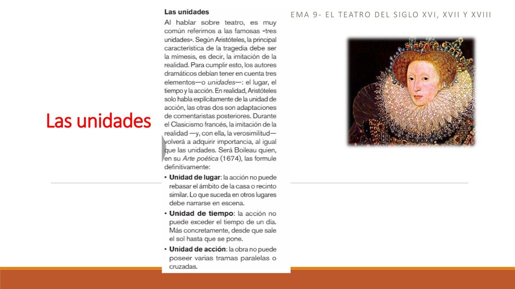 Tema 9- el teatro del siglo xvi, xvii y xviii