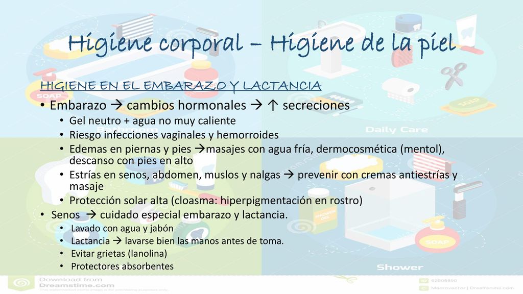 Higiene corporal – Higiene de la piel