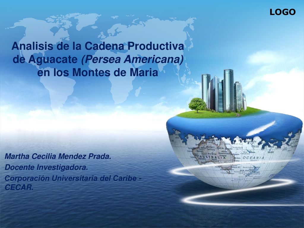 Analisis de la Cadena Productiva de Aguacate (Persea Americana) en los Montes de Maria