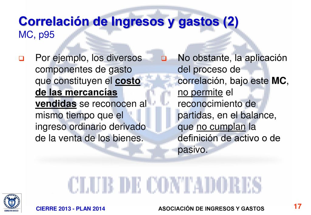 Correlación de Ingresos y gastos (2) MC, p95