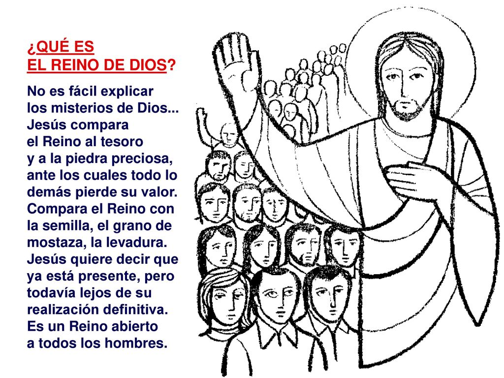 ¿QUÉ ES EL REINO DE DIOS No es fácil explicar