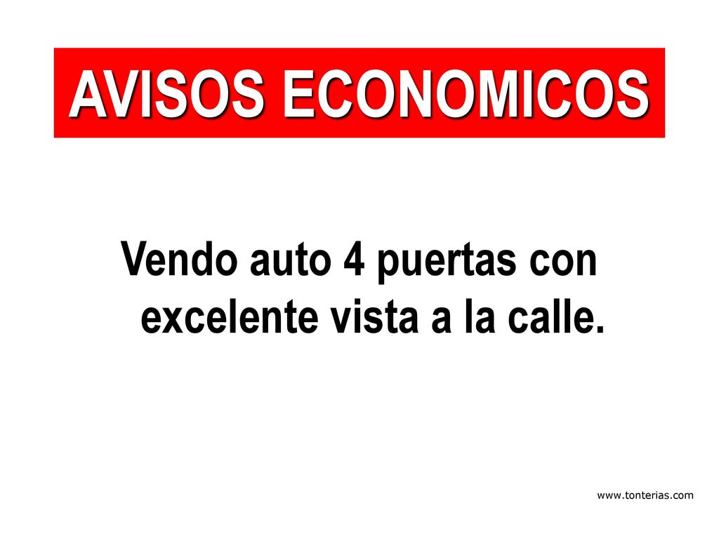 Vendo auto 4 puertas con excelente vista a la calle.