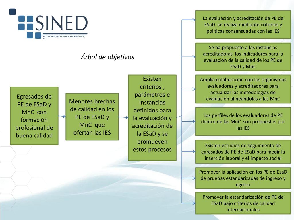Menores brechas de calidad en los PE de ESaD y MnC que ofertan las IES