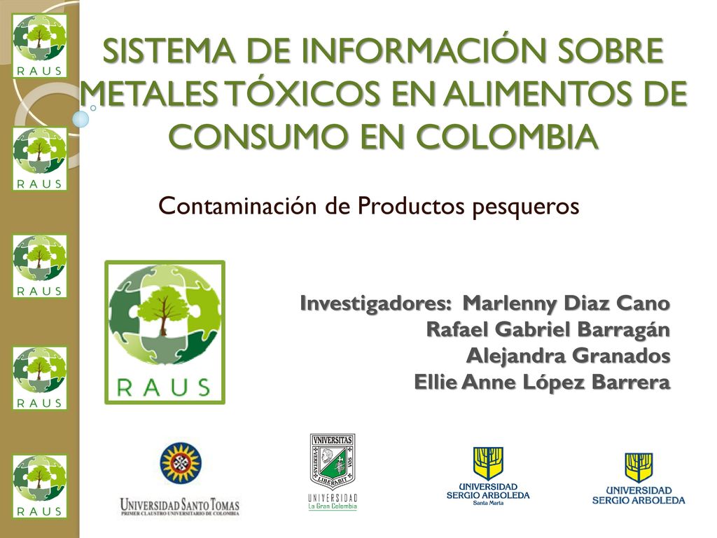 Contaminación de Productos pesqueros