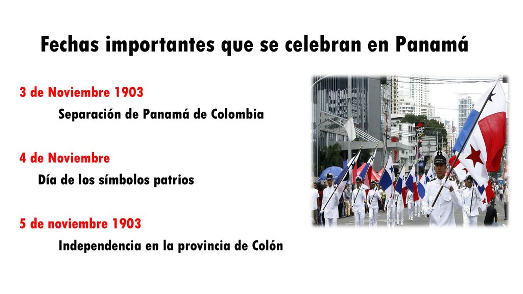 Fechas importantes que se celebran en Panamá
