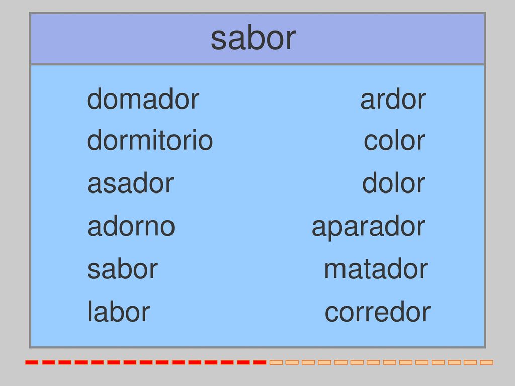 sabor domador ardor dormitorio color asador dolor adorno aparador