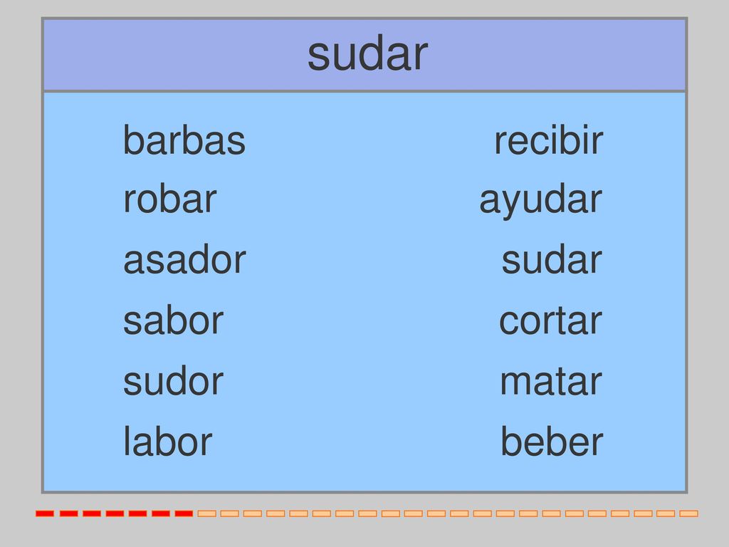 sudar barbas recibir robar ayudar asador sudar sabor cortar sudor