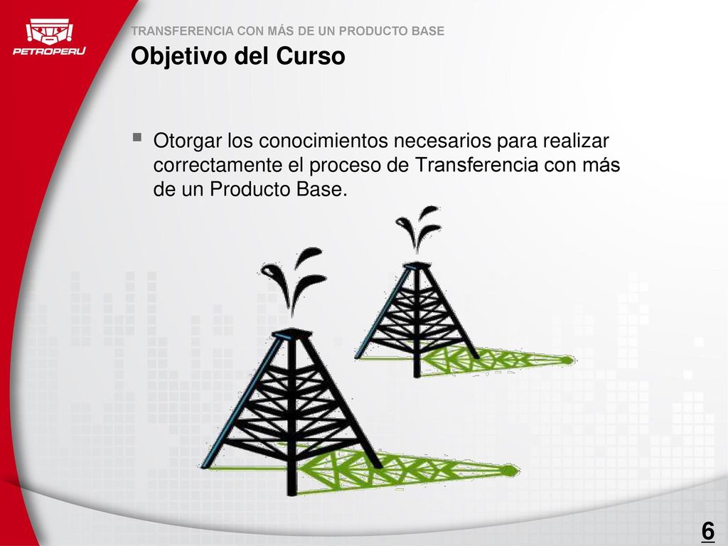 TRANSFERENCIA CON MÁS DE UN PRODUCTO BASE