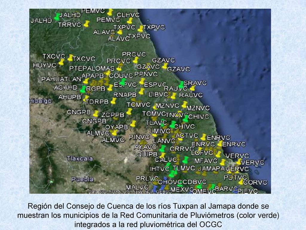 Región del Consejo de Cuenca de los ríos Tuxpan al Jamapa donde se