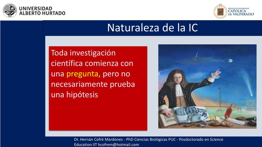Dr. Hernán Cofré Mardones - PhD Ciencias Biológicas PUC - Posdoctorado en Science Education IIT
