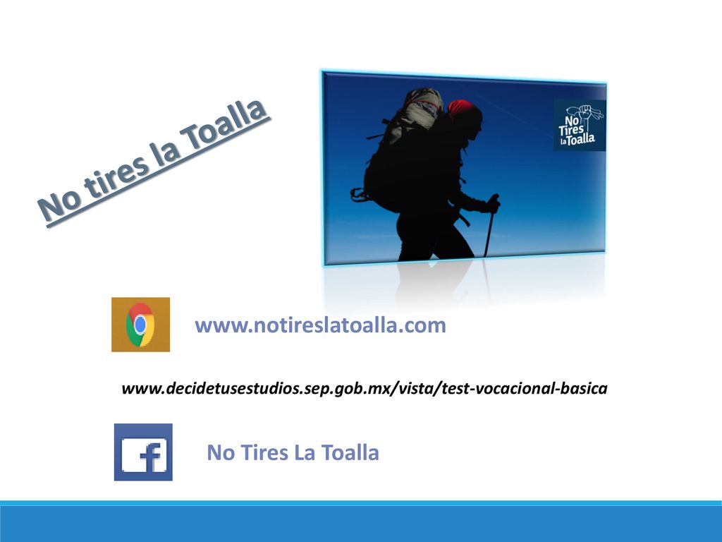 No tires la Toalla   No Tires La Toalla