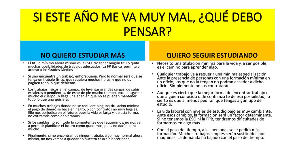 SI ESTE AÑO ME VA MUY MAL, ¿QUÉ DEBO PENSAR