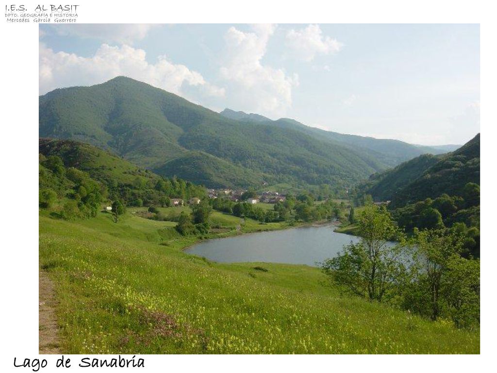 Lago de Sanabria I.E.S. Al Basit Dpto. Geografía e Historia