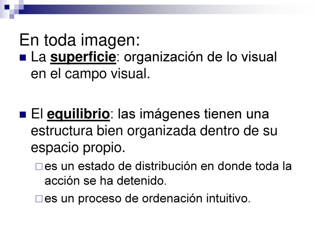 En toda imagen: La superficie: organización de lo visual en el campo visual.