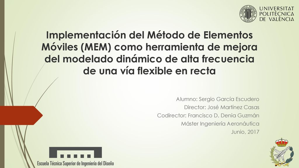 Implementación del Método de Elementos Móviles (MEM) como herramienta de mejora del modelado dinámico de alta frecuencia de una vía flexible en recta