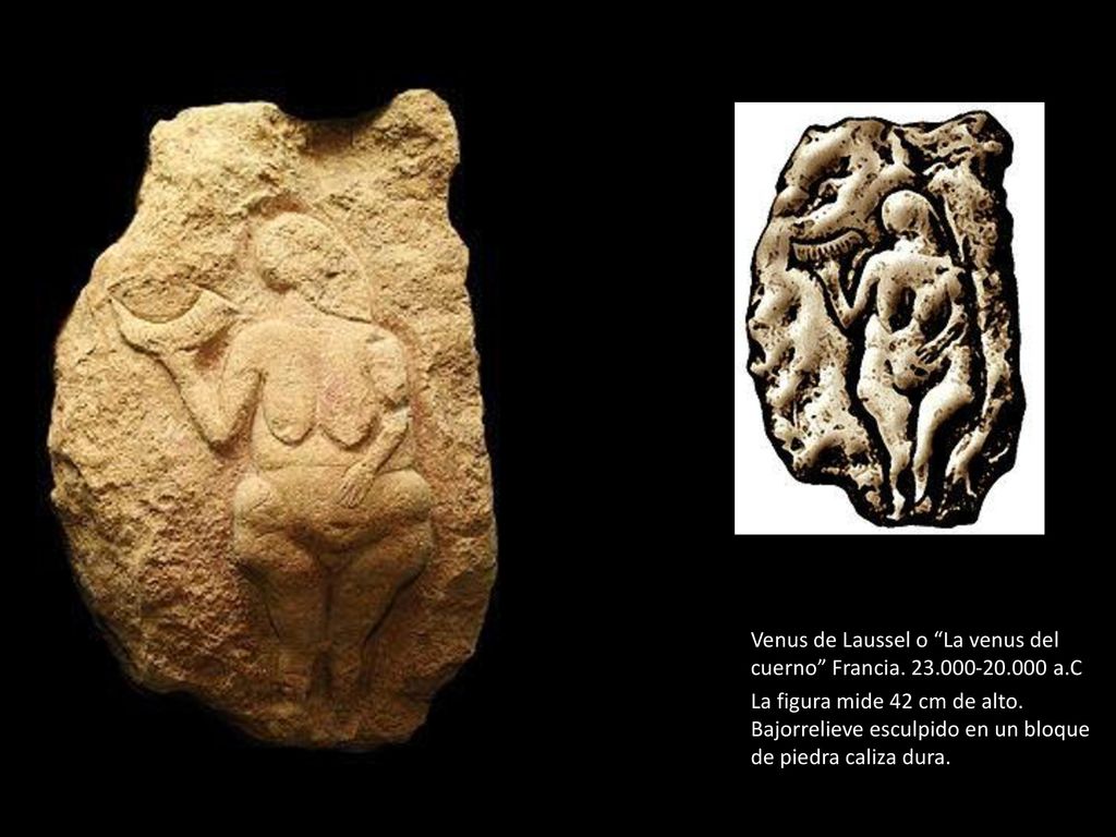 Venus de Laussel o La venus del cuerno Francia a