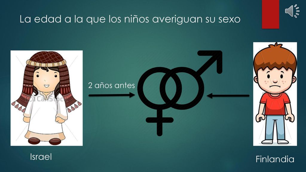 La edad a la que los niños averiguan su sexo