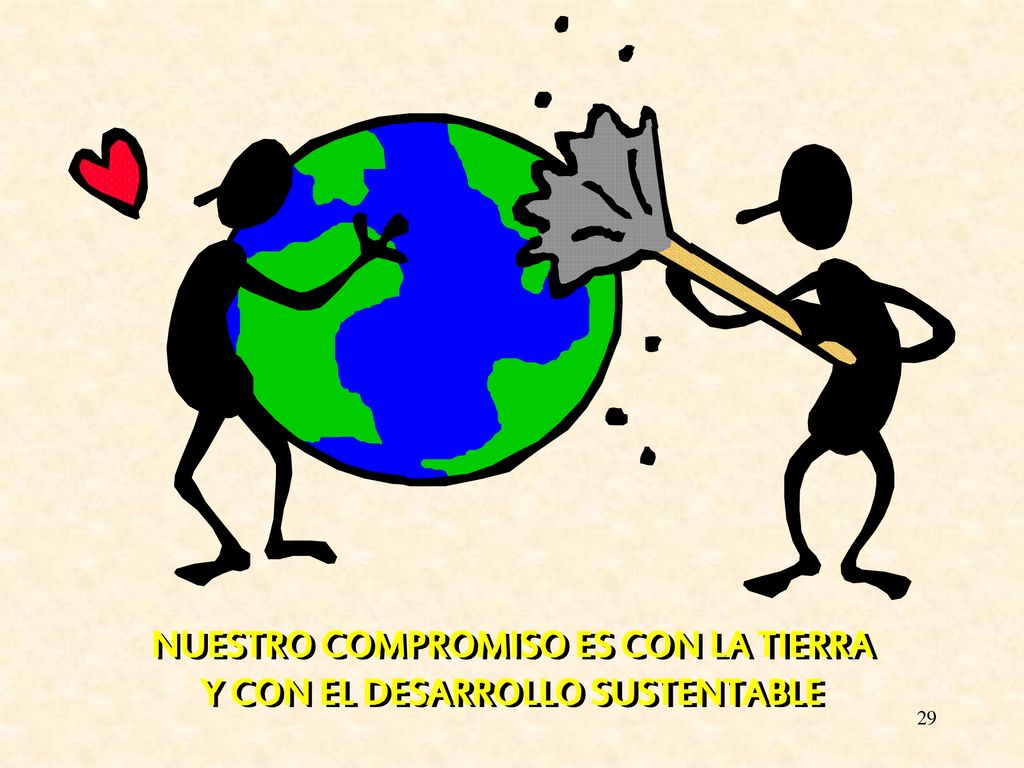 NUESTRO COMPROMISO ES CON LA TIERRA Y CON EL DESARROLLO SUSTENTABLE