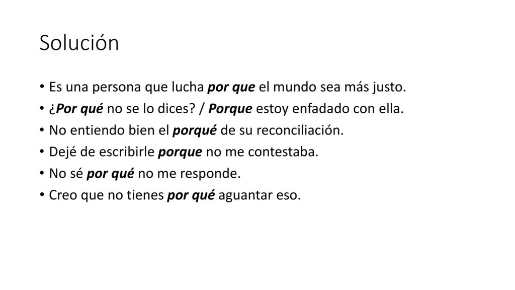 Solución Es una persona que lucha por que el mundo sea más justo.