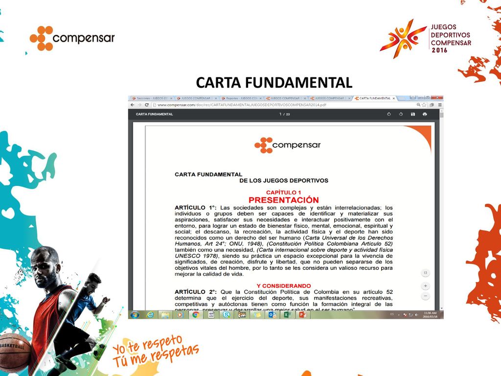 CARTA FUNDAMENTAL