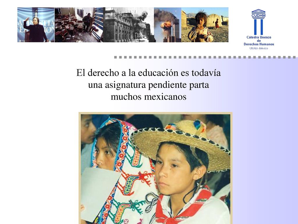 El derecho a la educación es todavía una asignatura pendiente parta muchos mexicanos
