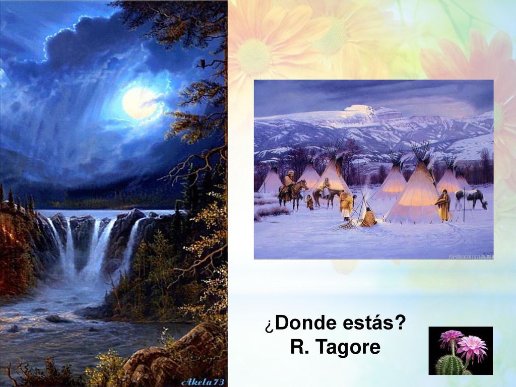 ¿Donde estás R. Tagore