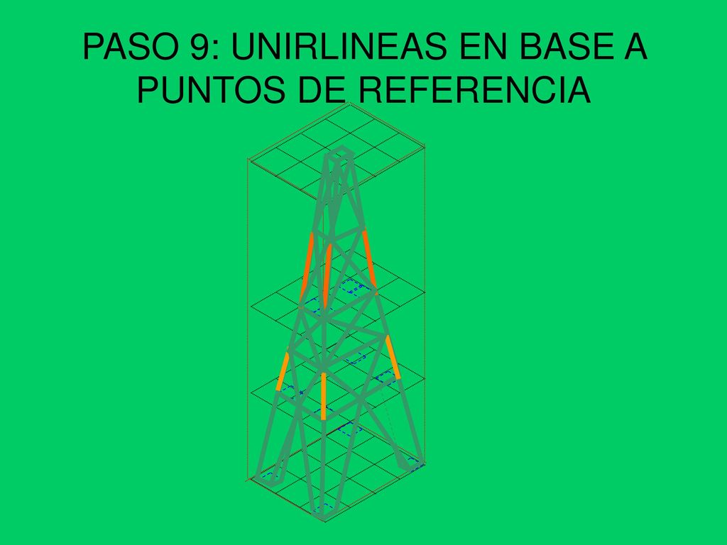 PASO 9: UNIRLINEAS EN BASE A PUNTOS DE REFERENCIA
