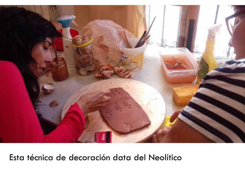 Esta técnica de decoración data del Neolítico