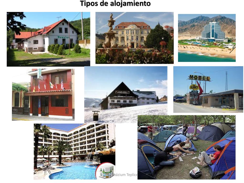 Tipos de alojamiento Gymnázium Teplice