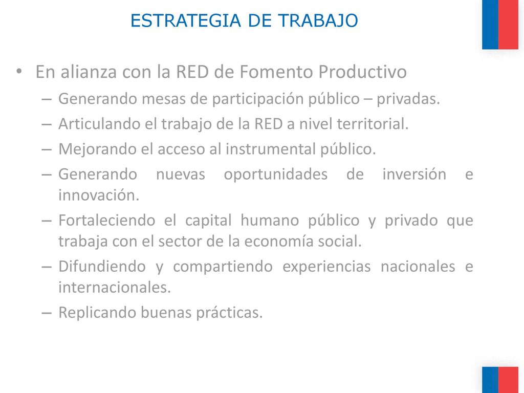 En alianza con la RED de Fomento Productivo