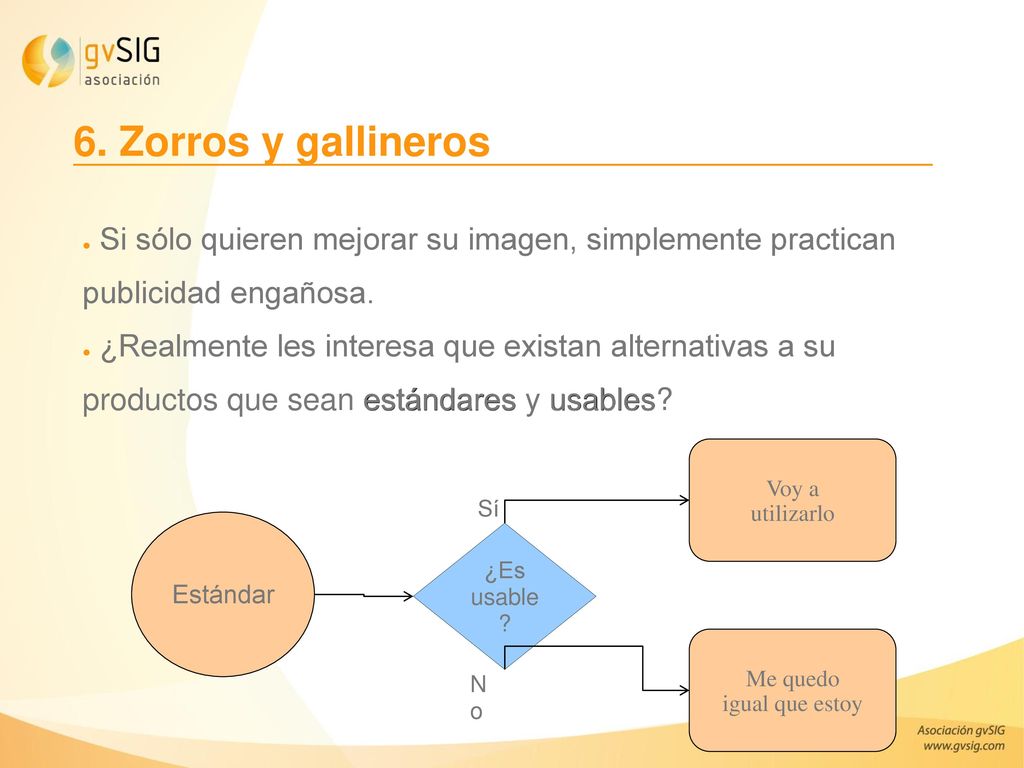 6. Zorros y gallineros Si sólo quieren mejorar su imagen, simplemente practican publicidad engañosa.