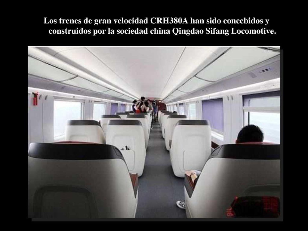 Los trenes de gran velocidad CRH380A han sido concebidos y construidos por la sociedad china Qingdao Sifang Locomotive.