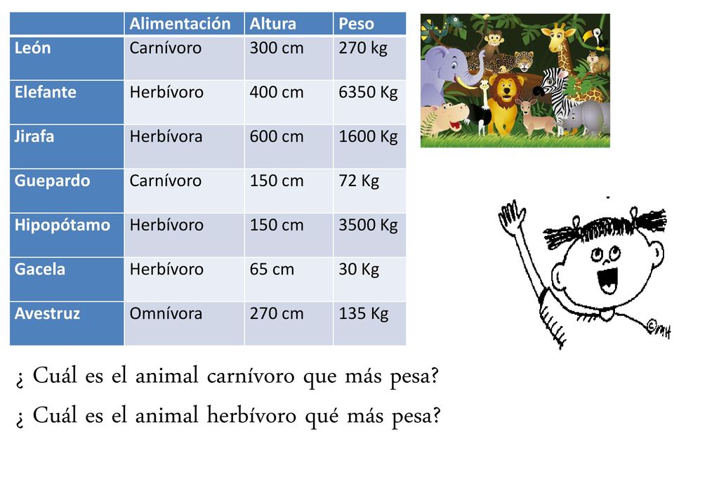 ¿ Cuál es el animal carnívoro que más pesa