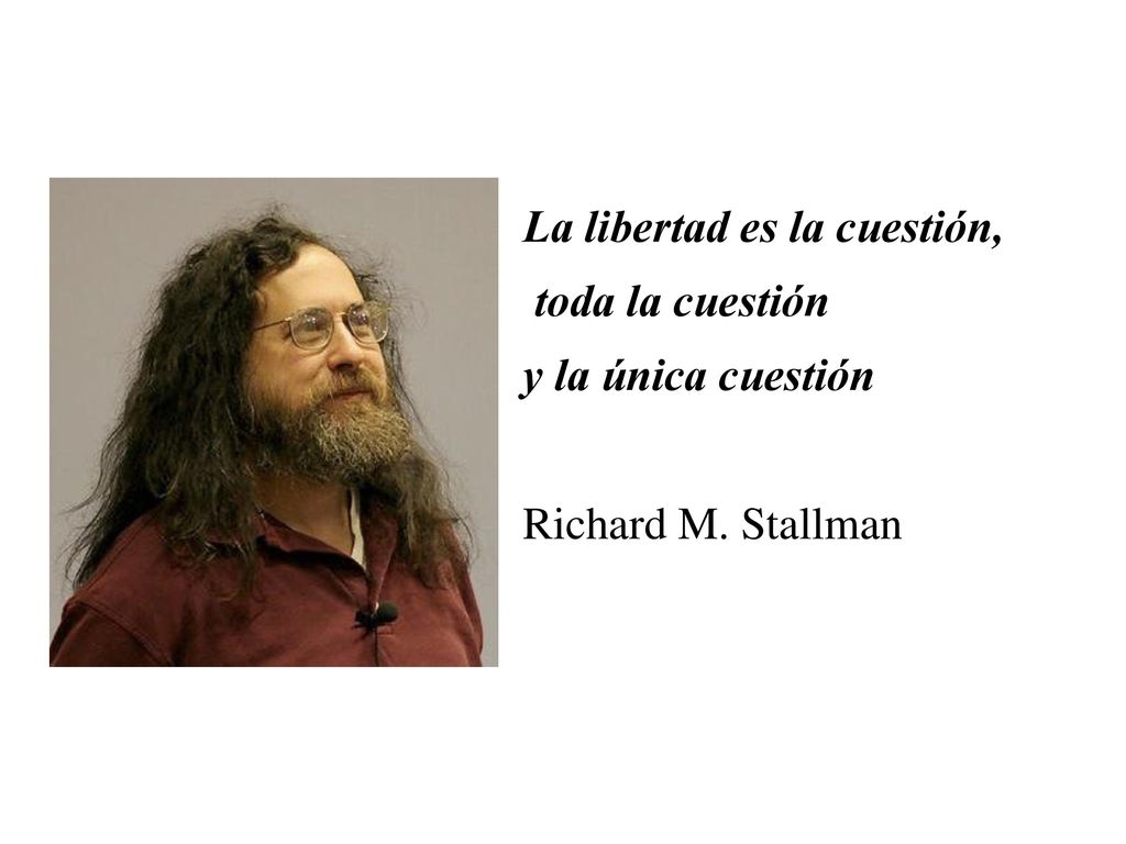 La libertad es la cuestión, toda la cuestión y la única cuestión