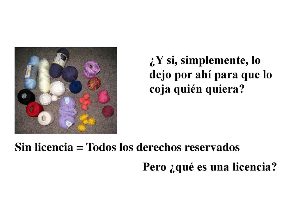 ¿Y si, simplemente, lo dejo por ahí para que lo coja quién quiera