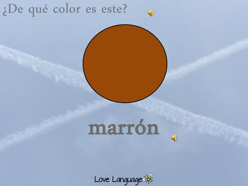 ¿De qué color es este marrón marrón
