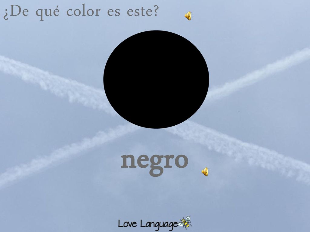 ¿De qué color es este negro negro