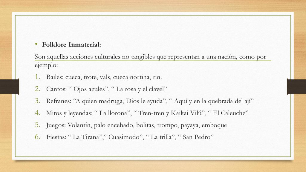 Folklore En Zona Norte De Chile Ppt Descargar