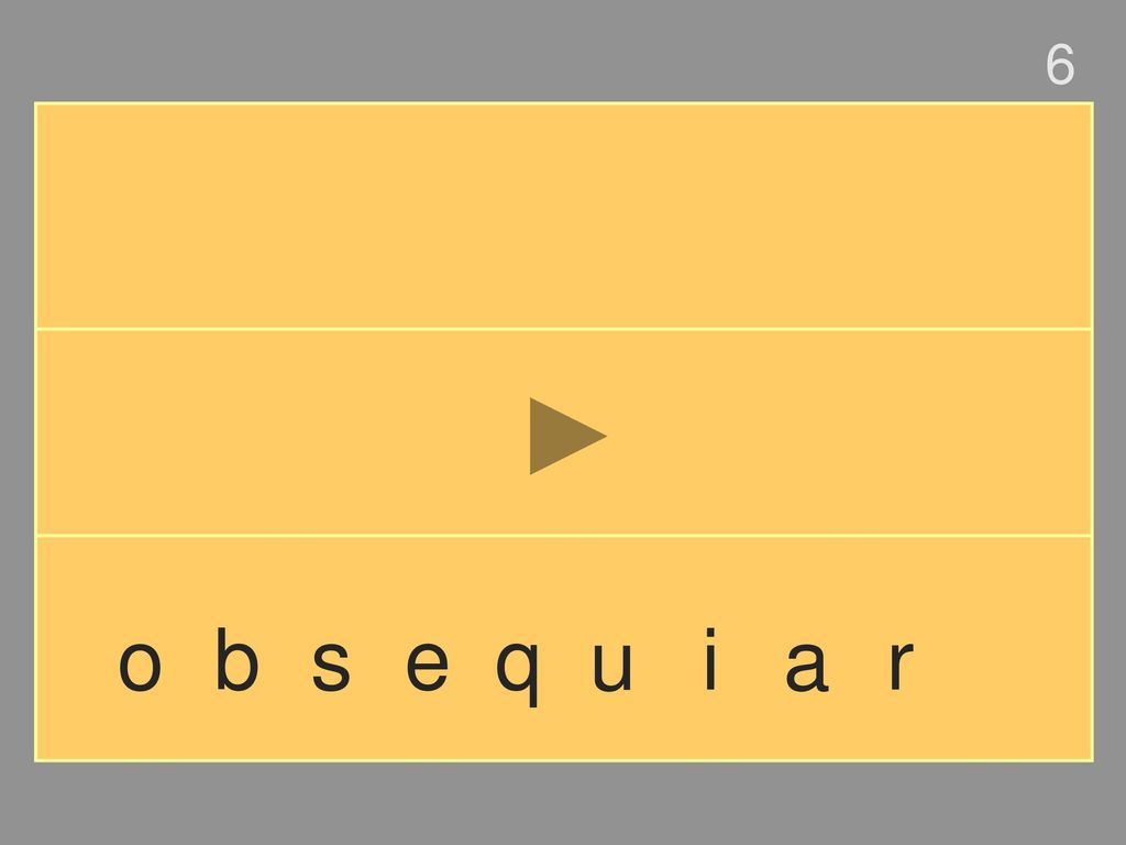 6 o b s e q u i a r