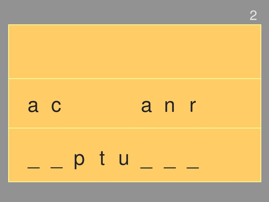 2 a c a n r _ _ p t u _ _ _