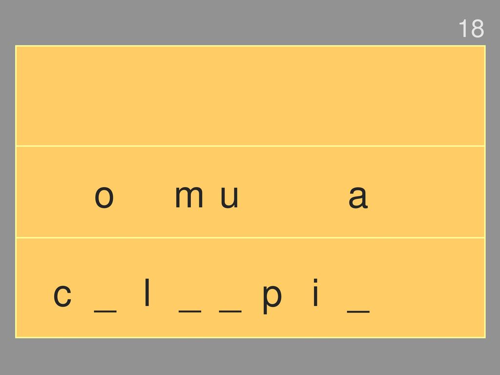 18 o m u a c _ l _ _ p i _